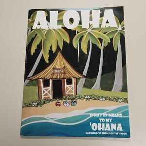 Aloha! What It Means To My Ohana Hawaiian Cultural Activity Book 2020